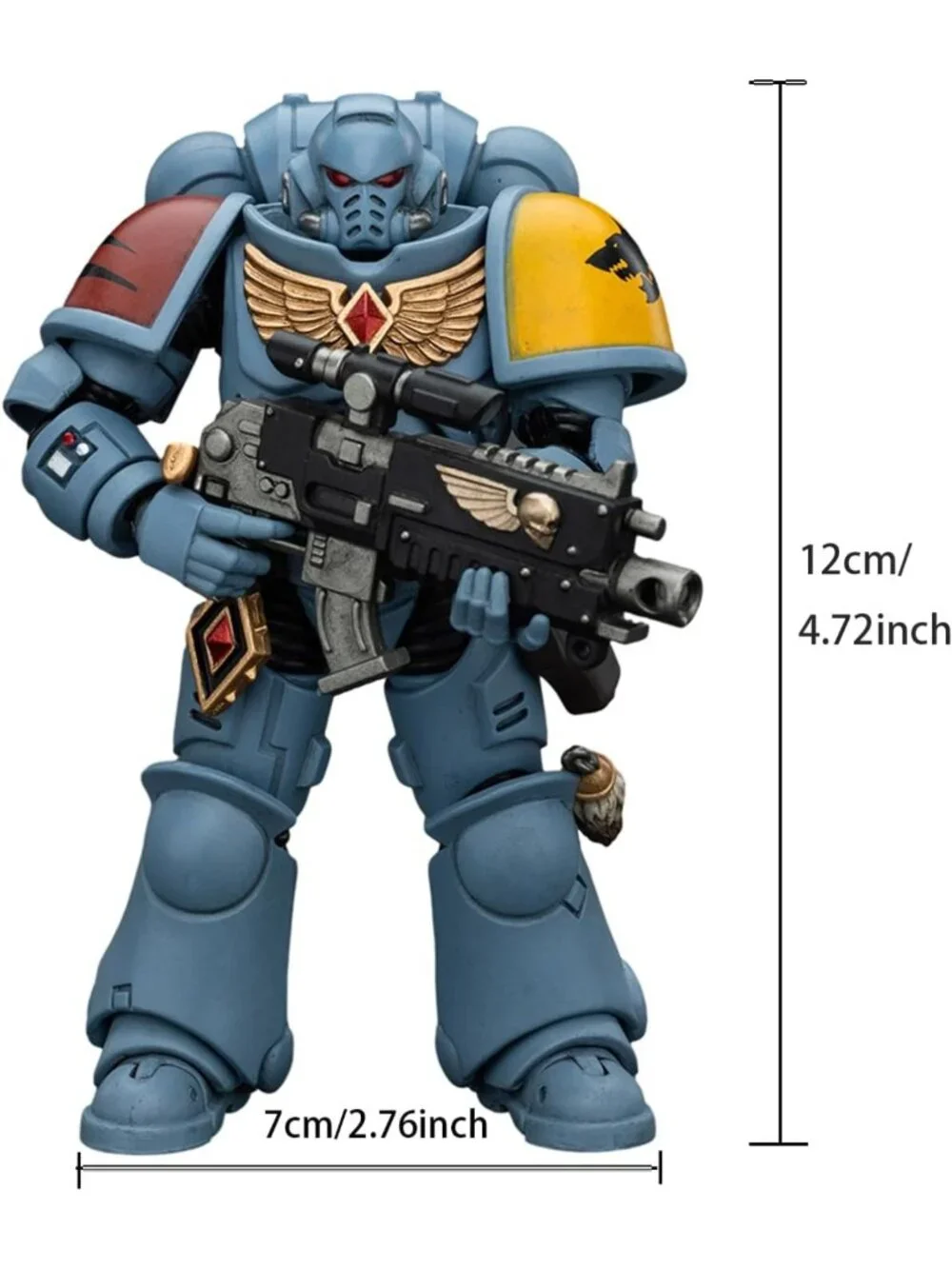 Space Wolves Intercessors 4.72” Action Figure Collectible Model - Perfect Gift